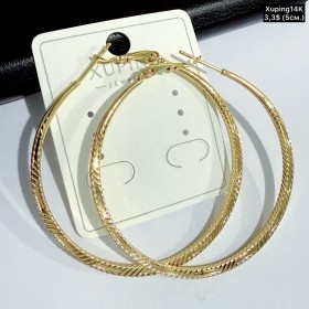 Сережки Xuping14К 10853 (5см)